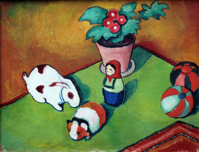 Little Walter's Toys August Macke